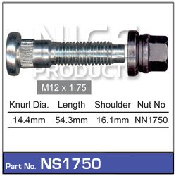 Stud & Nut NS1750 - Nice Products | Universal Auto Spares