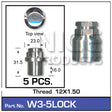 Lock Nuts (set of 4) W3-5LOCK - Nice Products | Universal Auto Spares