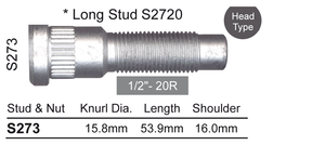 Wheel Stud S273 - Nice Products | Universal Auto Spares