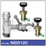 Ignition Barrel & Doors NID512C - Nice Products | Universal Auto Spares