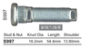 Wheel Stud S997 - Nice Products | Universal Auto Spares