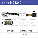Ignition Switch NC1340 - Nice Products | Universal Auto Spares