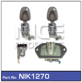 Lock set NIK1270 - Nice Products | Universal Auto Spares