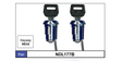 Door Locks pair NDL177B - Nice Products | Universal Auto Spares