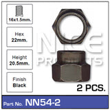 Hub-Nut NN54-2 - Nice Products | Universal Auto Spares