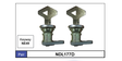 Door Locks pair NDL177D - Nice Products | Universal Auto Spares