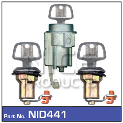 Ignition Barrel & Doors NID412 - Nice Products | Universal Auto Spares