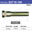 Long wheel stud S2710-100 - Nice Products | Universal Auto Spares