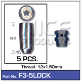 Lock Nuts F3-5LOCK - Nice Products | Universal Auto Spares