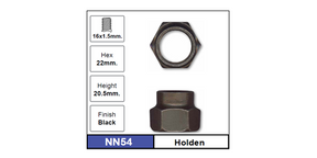 Hub-Nut NN54 - Nice Products | Universal Auto Spares