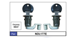 Door Locks pair NDL177E - Nice Products | Universal Auto Spares