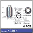 Lock Nuts 4+Key K439-4 - Nice Products | Universal Auto Spares