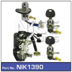 Lock set NIK1390 - Nice Products | Universal Auto Spares
