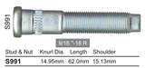 Wheel Stud S991 - Nice Products | Universal Auto Spares