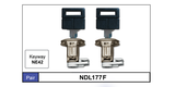 Door Locks pair NDL177F - Nice Products | Universal Auto Spares