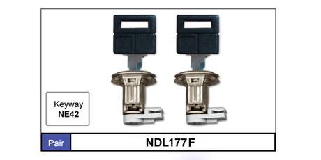 Door Locks pair NDL177F - Nice Products | Universal Auto Spares