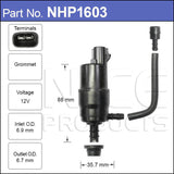 Headlamp Pump NHP1603 - Nice Products | Universal Auto Spares