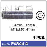 Stud Extension EX344-4 - Nice Products | Universal Auto Spares