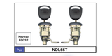 Door Locks Pair NDL66T - Nice Products | Universal Auto Spares