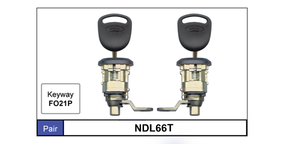 Door Locks Pair NDL66T - Nice Products | Universal Auto Spares