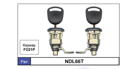 Door Locks Pair NDL66T - Nice Products | Universal Auto Spares