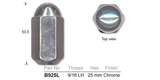 Chrome Nut B925L - Nice Products | Universal Auto Spares