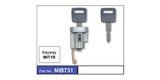 Ignition Barrel NIB731 - Nice Products | Universal Auto Spares