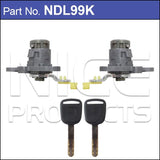 Door Locks Pair NDL99K - Nice Products | Universal Auto Spares
