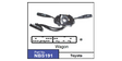 Blinker Switch NBS191 - Nice Products | Universal Auto Spares