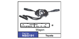 Blinker Switch NBS191 - Nice Products | Universal Auto Spares