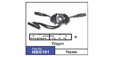 Blinker Switch NBS191 - Nice Products | Universal Auto Spares