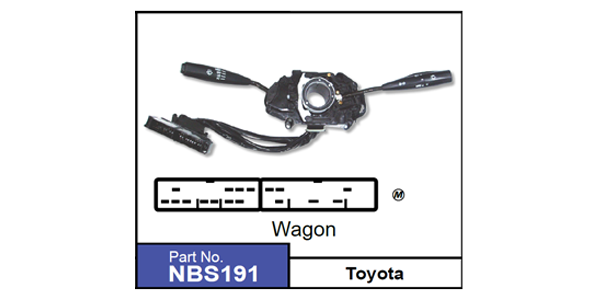 Blinker Switch NBS191 - Nice Products | Universal Auto Spares