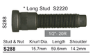 Wheel Stud S288 - Nice Products | Universal Auto Spares