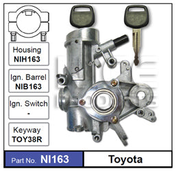 Ignition Lock NI163 - Nice Products | Universal Auto Spares