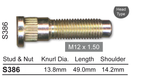 Wheel Stud S386 - Nice Products | Universal Auto Spares