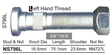 Stud & Nut NS796L - Nice Products | Universal Auto Spares