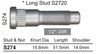 Wheel Stud S274 - Nice Products | Universal Auto Spares