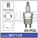 Brake Light Swich BS71-25 - Nice Products | Universal Auto Spares