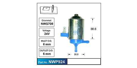Washer Pump NWP924 - Nice Products | Universal Auto Spares