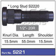 Wheel Stud S221 - Nice Products | Universal Auto Spares