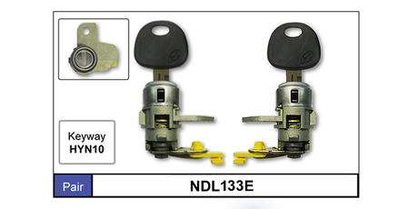 Door Locks pair NDL133E - Nice Products | Universal Auto Spares