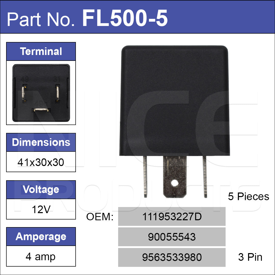 Flasher FL500-5 - Nice Products | Universal Auto Spares