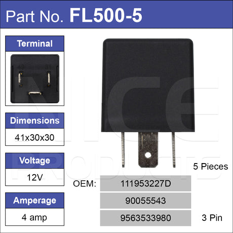 Flasher FL500-5 - Nice Products | Universal Auto Spares