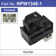 Power Window Switch NPW1348-1 - Nice Products | Universal Auto Spares