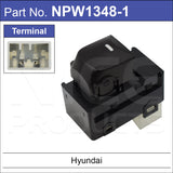 Power Window Switch NPW1348-1 - Nice Products | Universal Auto Spares
