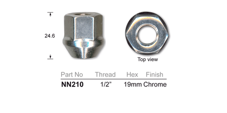Wheel Nut NN210 - Nice Products | Universal Auto Spares
