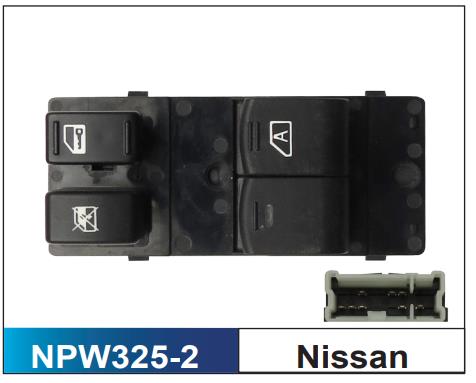 Power Window Switch NPW325-2 - Nice Products | Universal Auto Spares