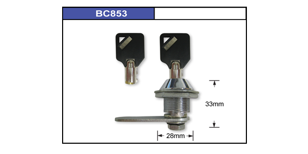 Cam-Lock BC853 - Nice Products | Universal Auto Spares