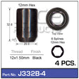 Lock Nuts 4 + Key J332B-4 - Nice Products | Universal Auto Spares