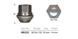 Wheel Nut NN332 - Nice Products | Universal Auto Spares